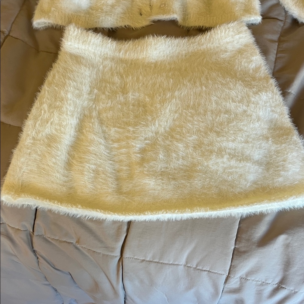 Zara Kids Cream Matching Set